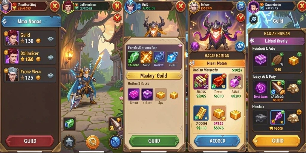 Tampilan permainan slot yang mengesankan.