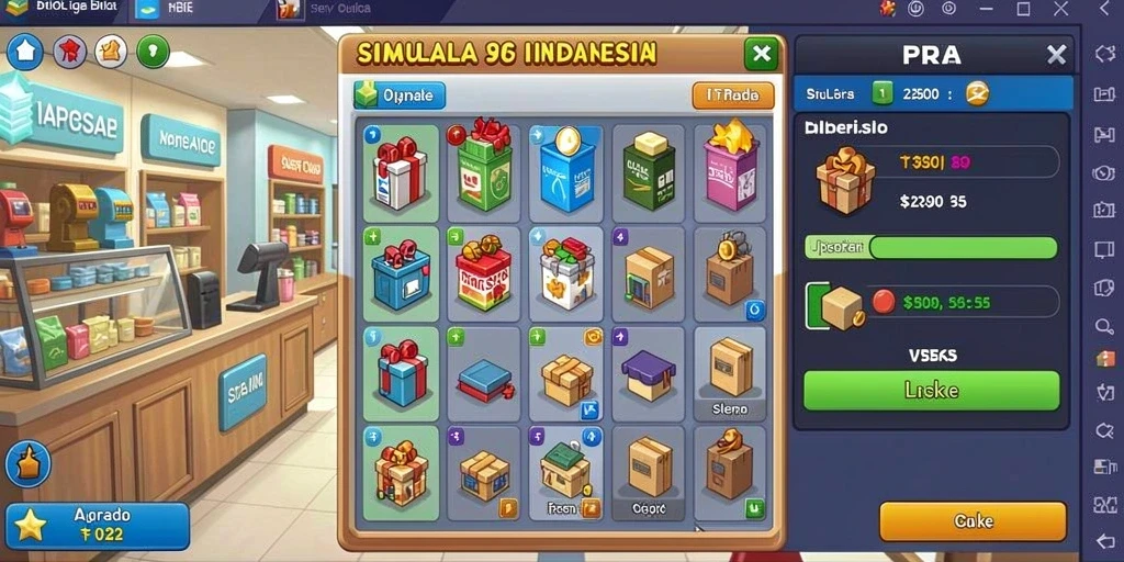 Tampilan antarmuka yang sederhana dan menarik.