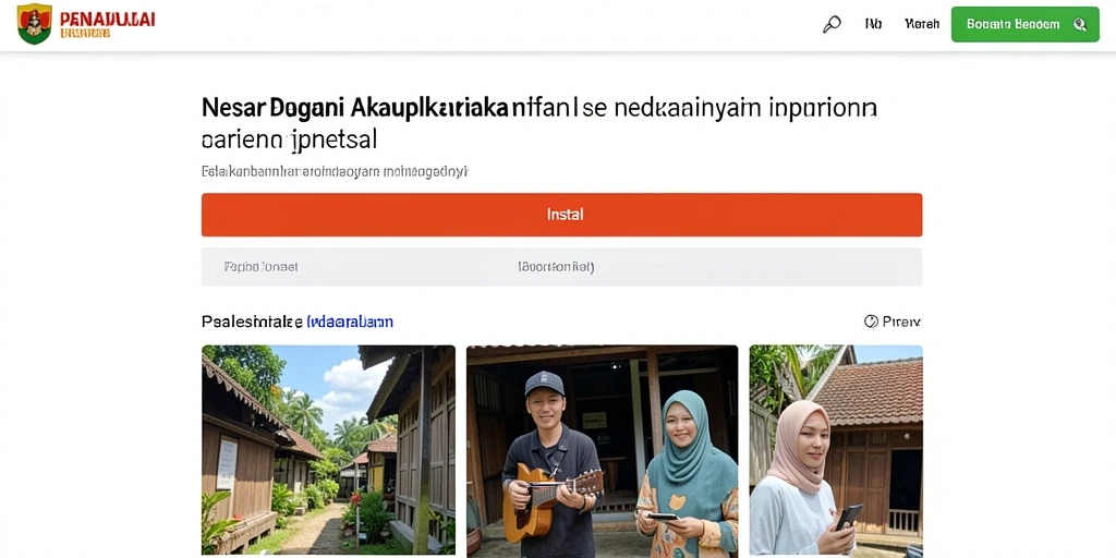 Tampilan antarmuka yang user-friendly dan menarik.