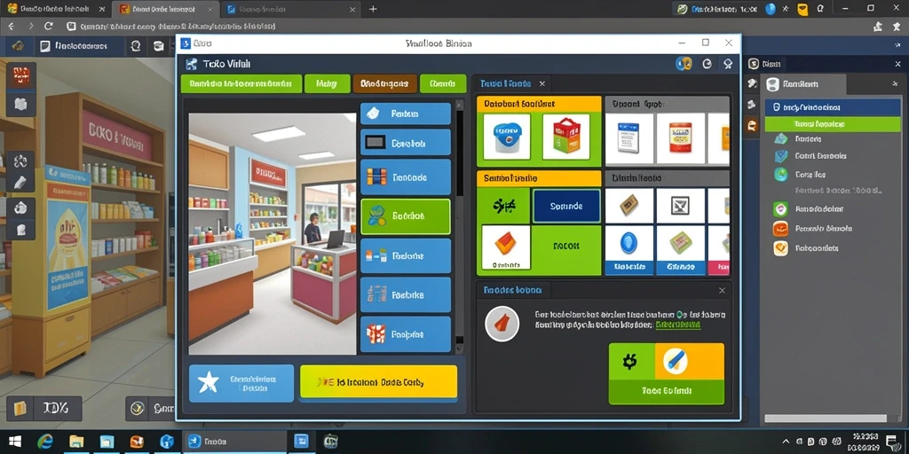 Tampilan antarmuka yang user-friendly dan menarik.