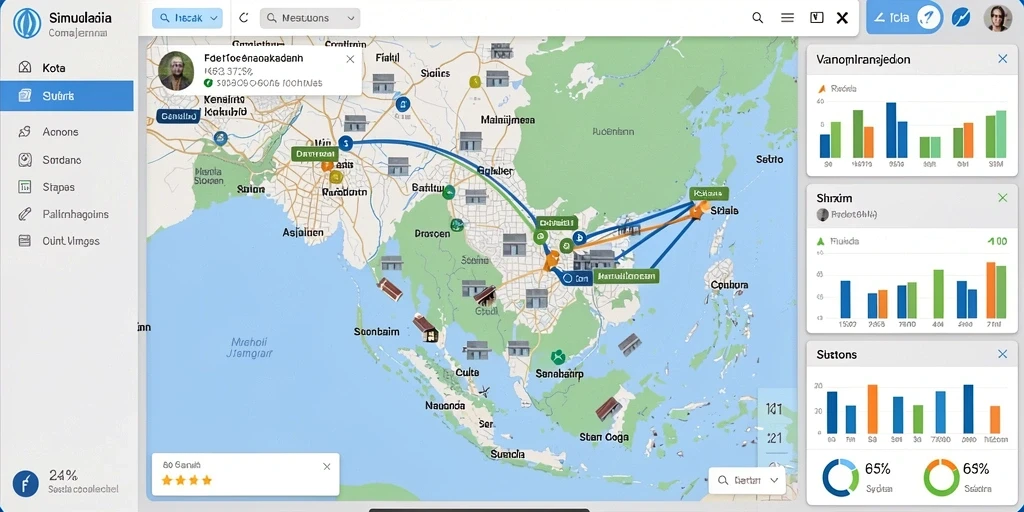 Tangkapan layar aksi gameplay yang mendebarkan.