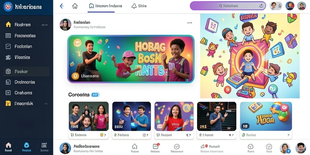 Tampilan antarmuka yang ramah pengguna.