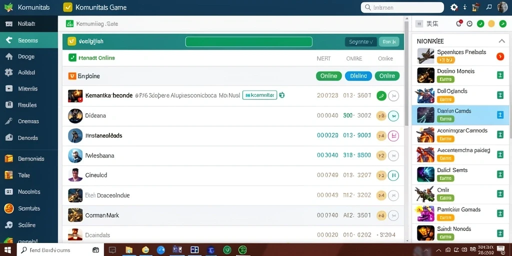 Tampilan dashboard yang sederhana dan informatif.