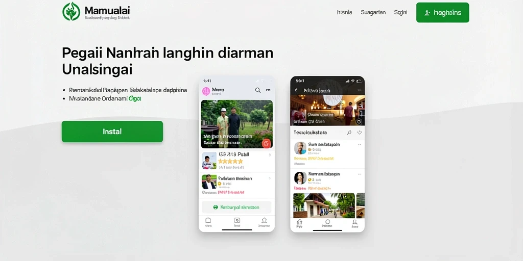 Tampilan antarmuka yang menarik dan mudah digunakan.