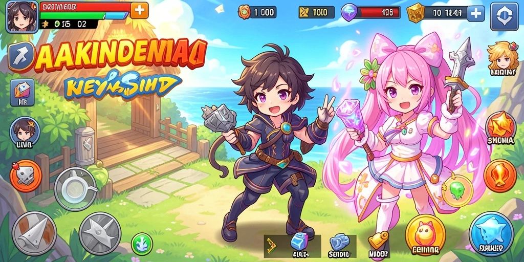 Screenshot menampilkan antarmuka permainan yang menarik dan intuitif.