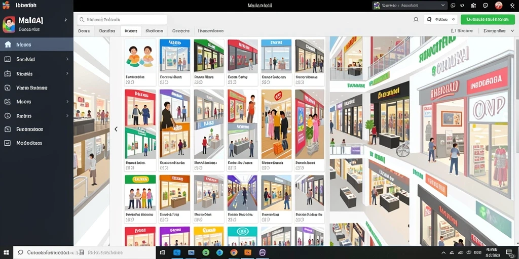 Tampilan antarmuka modern dan user-friendly.