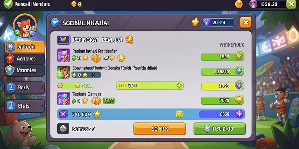 Menampilkan antarmuka pengguna yang menarik dan intuitif.