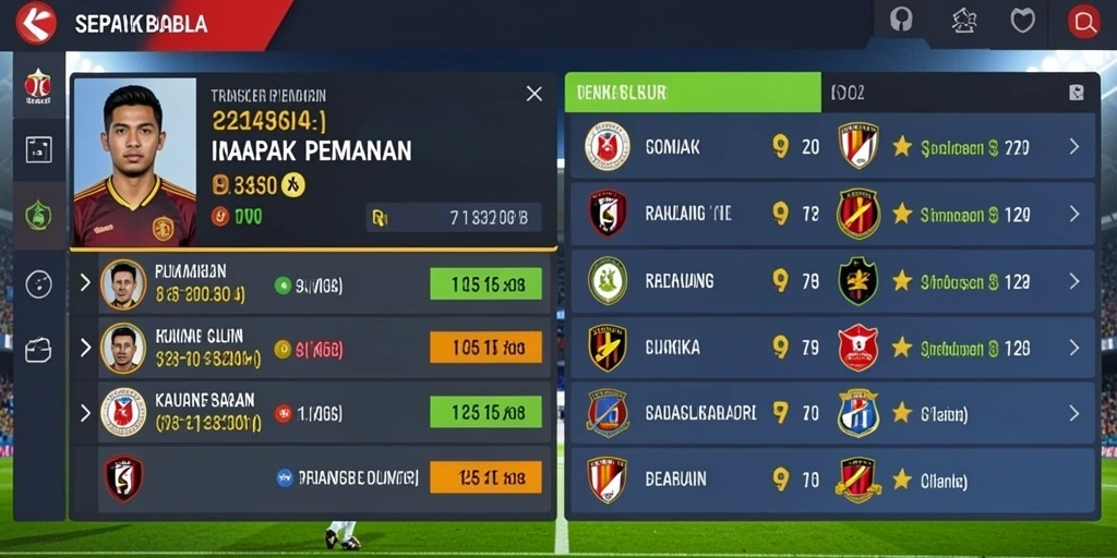 Tampilan utama yang menarik dan informatif.