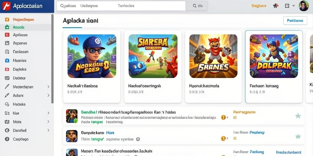 Tampilan antarmuka yang mudah dipahami.